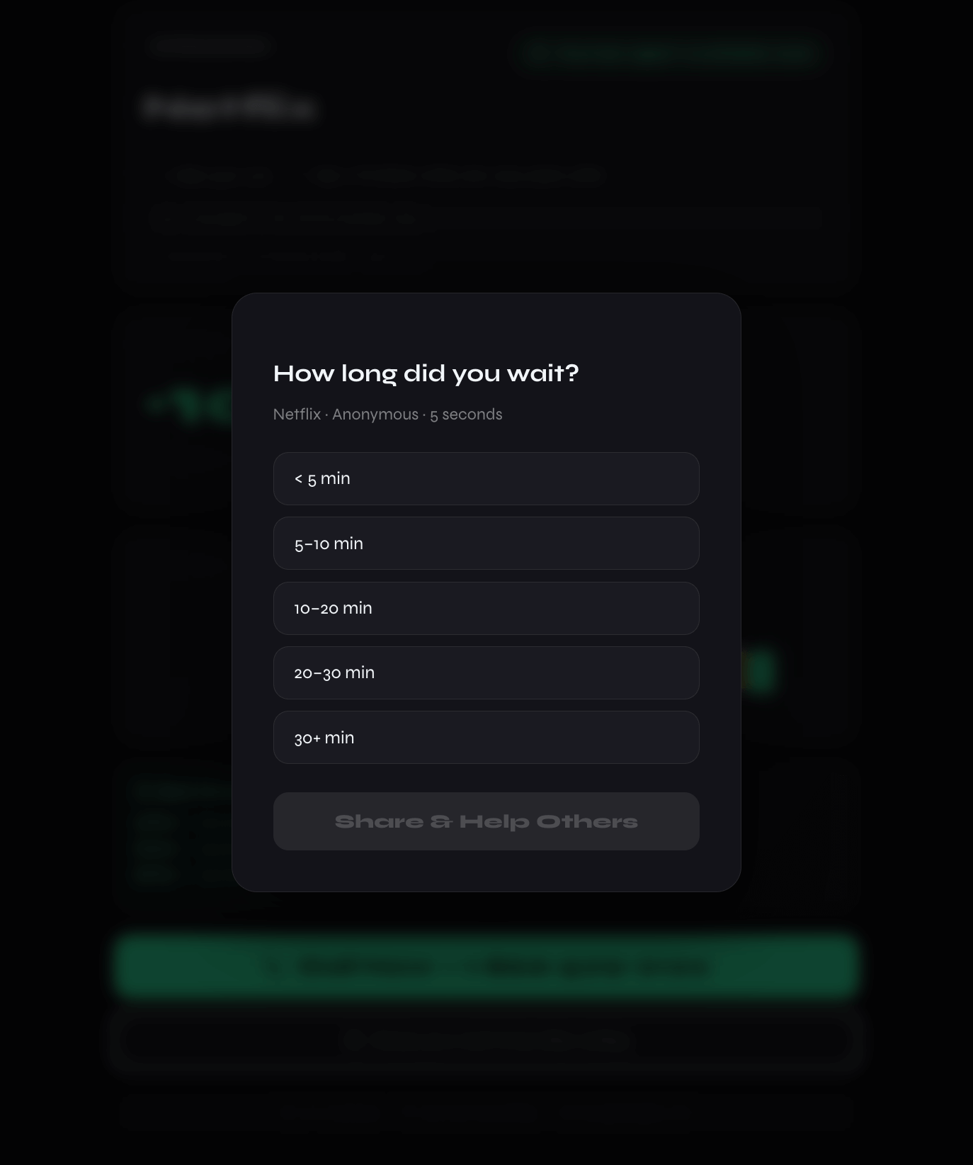 DialTrend feedback submission form